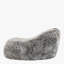 icon Soho Faux Fur Bean Bag Lounger Natural Giant Bean Bag Chair-34474897