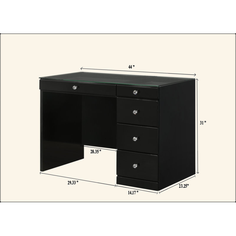 Meuble-lavabo 1 pièce 1 pièce Glam