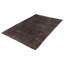 Tapis noir en laine noué à la main de conception unique 2000S 6 pi 11 po x 10 pi 3 po Olaug