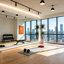 Grand miroir mural de studio de danse (ensemble de 3) de Home Gym-1498534378-1442938435