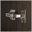 Meuble-lavabo autoportant en chêne fumé GALAN60F-129465489