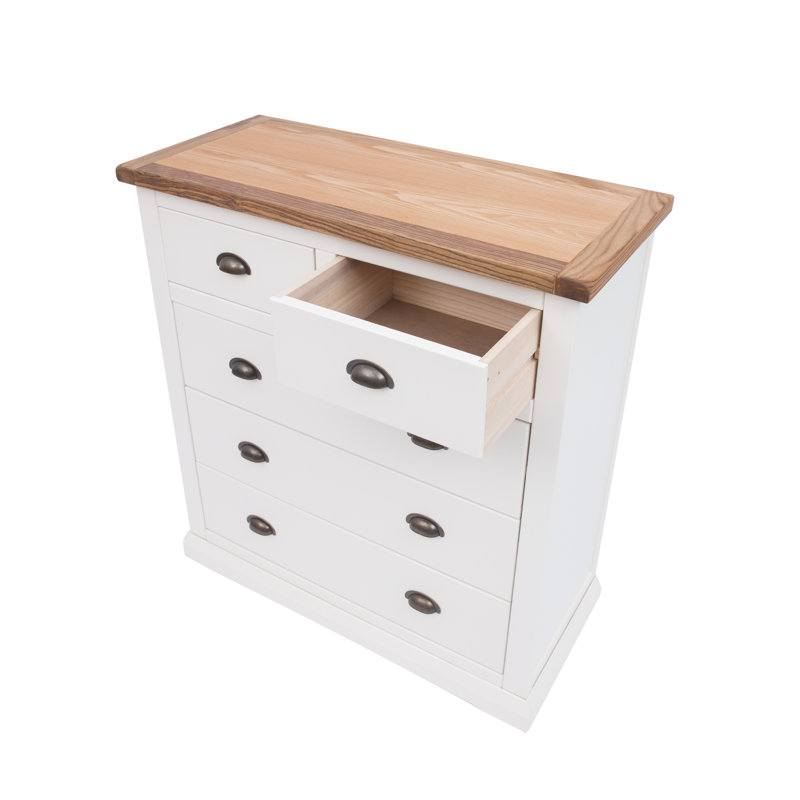 Tomlinson 90 cm W Chest of 5 Drawers