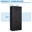 Armoire de rangement 71 po-396330645