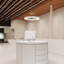 Luminaire suspendu rond à DEL 30 po Pi-96885309