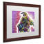 « I’m a pit bull » par Dean Russo, impression d’art graphique sur toile encadrée-17980273