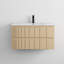 Ensemble de meuble-lavabo mural 36 po avec comptoir, robinet et bonde 36 po-25714901