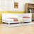 Twin Size Wooden Daybed with Slats-1589904915