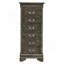 Commode à linge Louis Phillipe G3105-LC, gris-776961153
