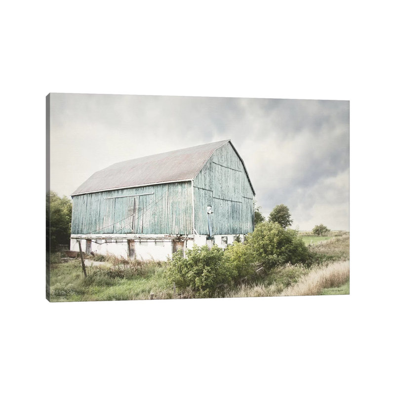 Late Summer Barn I by Elizabeth Urquhart - Wrapped Canvas Painting, 66.04 cm H x 45.72 cm W x 1.91 cm D