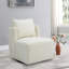 Fauteuil demi-tonneau pivotant en chenille de 24,41 po de large Sighmund-89780410