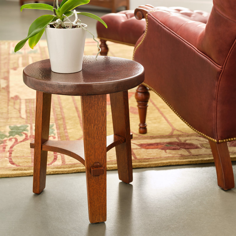 Mission Little Treasures Copper-Top Tabouret, Onondaga