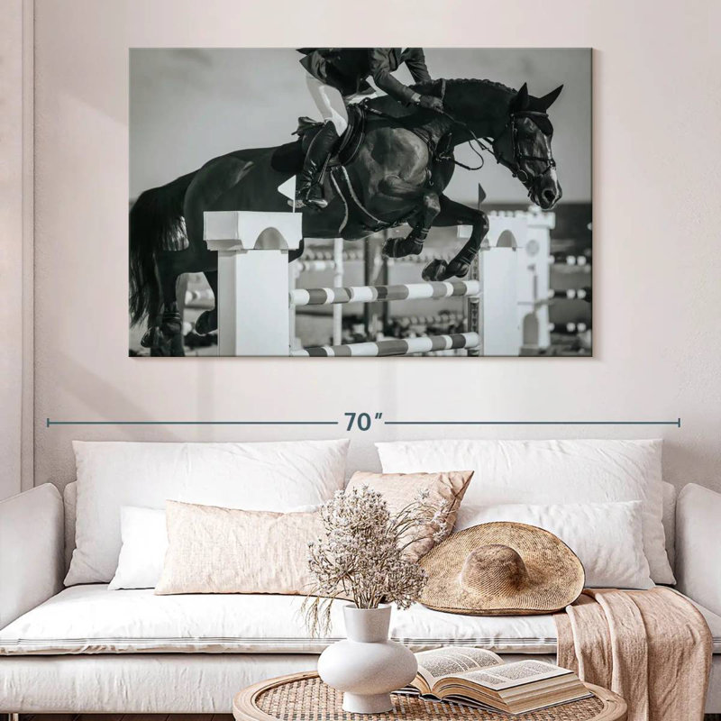Sireci BW Equestrian Jumping, 34" H x 51" W