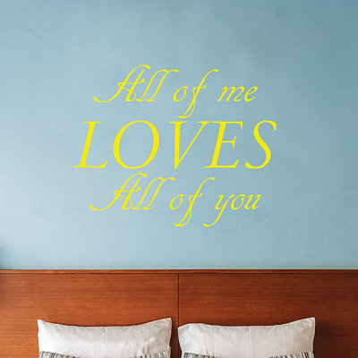 Text & Numbers Non-Wall Damaging Wall Decal