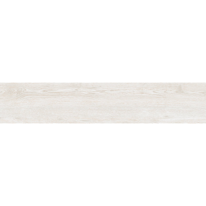 Carrelage aspect bois Veloura 8X48, Blanc