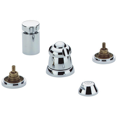 Talia Widespread Vertical Bidet Faucet, Less Handles