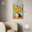 «Sunflower Kitten», reproduction d'art sur toile par Art Remedy-115150364-115150357