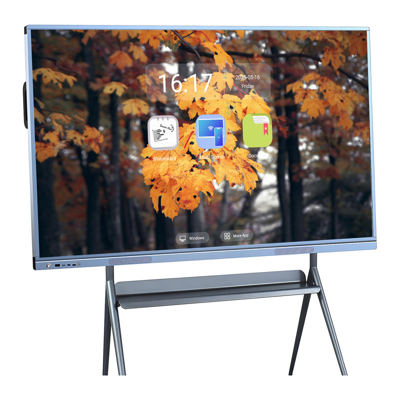 Tableau blanc intelligent JYXCN, tableau blanc numérique tout-en-un à écran tactile 4K pour écoles et bureaux