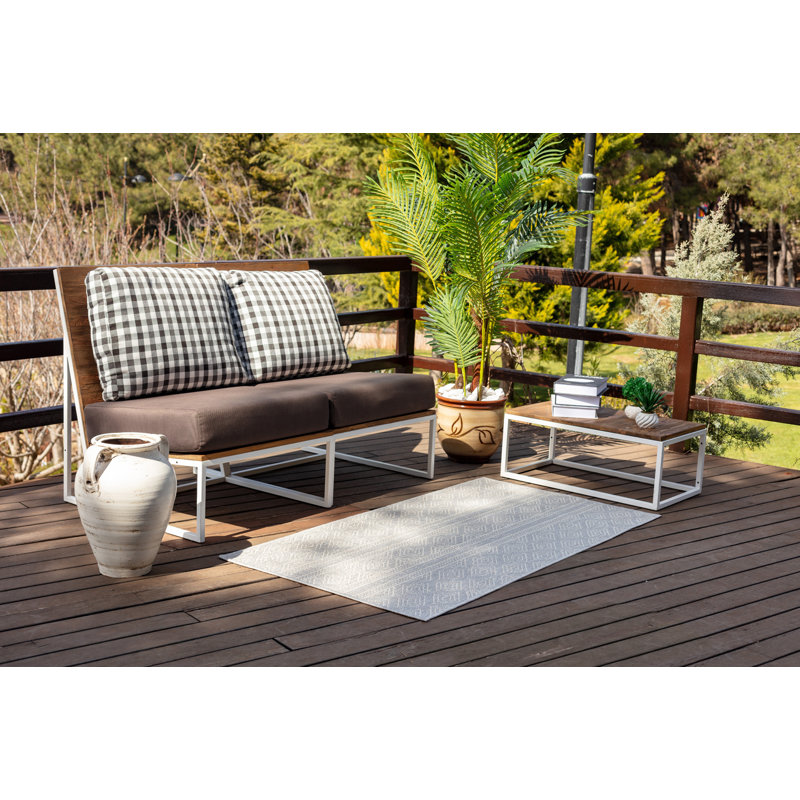 Kayley Area Indoor/Outdoor Rug, Rectangle 80 x 150cm