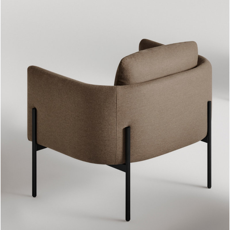 Getup Armchair, Gabro Coffee Wool Blend