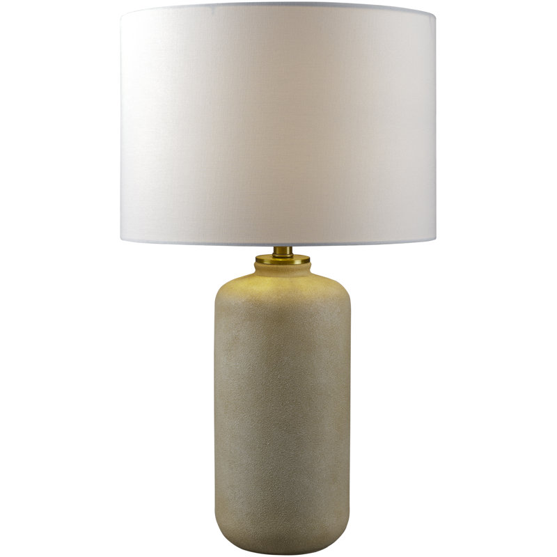 Lampe de table Patrick, Blanc, Blanc