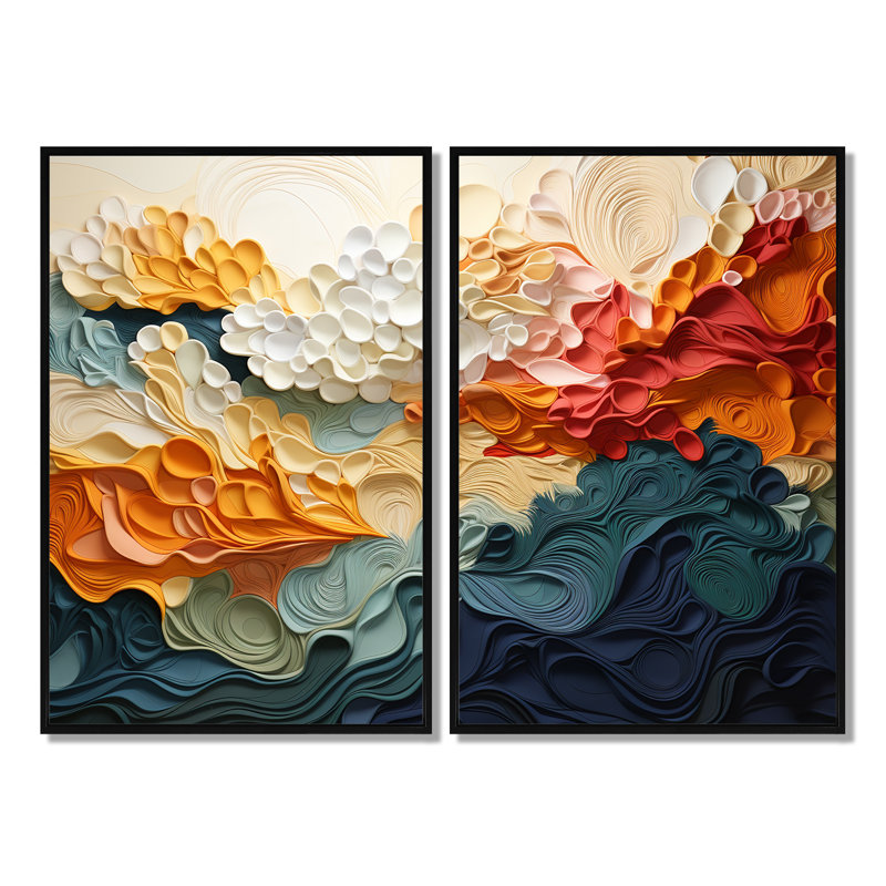 Cibis Biomorphism Organic Forms VI - Biomorphism, grandes impressions sur toile, Black, 36" H x 48" W