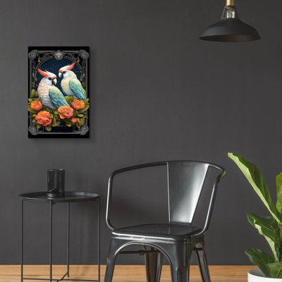 Tarot Bird 2' by Momart Acrylic Glass Wall Art, 16" x 24"