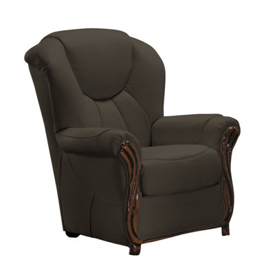 Kirkendall Faux Leather Armchair