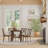 Atwood Hussey Solid + Manufactured Wood Cross Back Side Chairs 