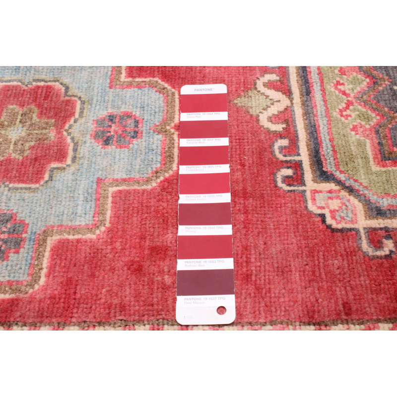 Tapis rouge Finest Ghazni 9 po 10 po x 14 po 1 po