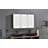 48"X30" LED Mirror Medicine Cabinet With Lights,Dimmer,Defogger,Clock,Temp Display And USB