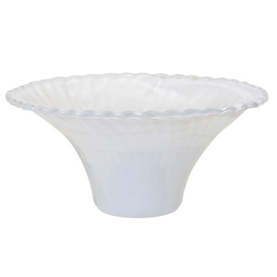 Rigolo Cup Centerpiece - White Finish
