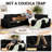 98.7" Corduroy Sectional Corner Sofa 6 Seater Deep Seat Cloud Couch With Upholstered Movable Ottoman-1375426773