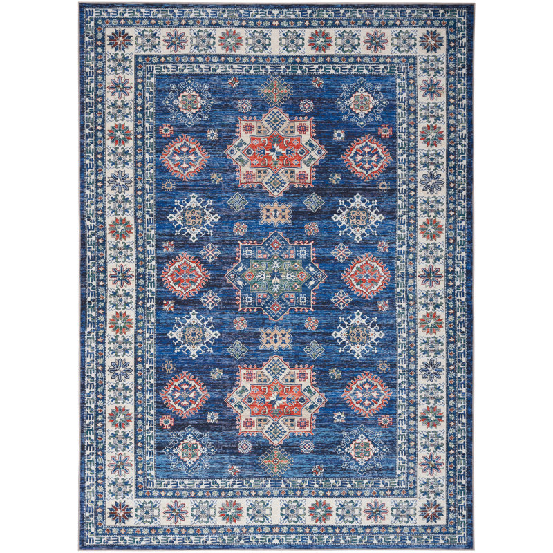 Oriental Indoor Rug, Rectangle 7'10" x 9'10"
