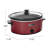 HomeCookin Slow Cooker Oval Manual Pot 7QT Red-88779326-88779329