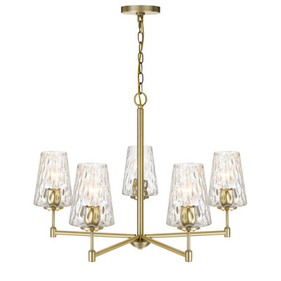 Tseng 5 - Light Dimmable Drum Chandelier