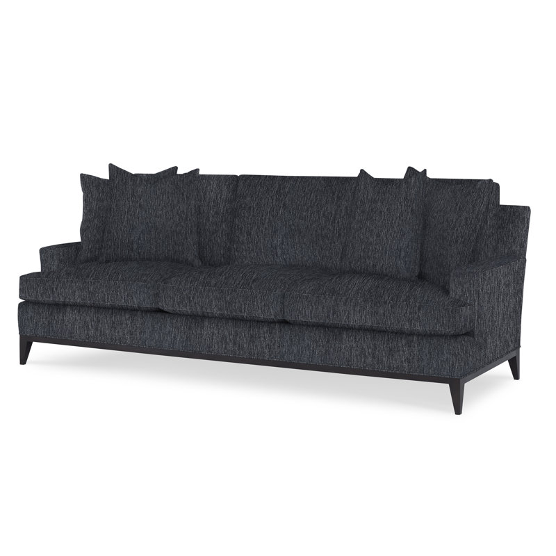 Dapper Upholstered 88'' Sofa, Vintage Ebony, Venice Ivory