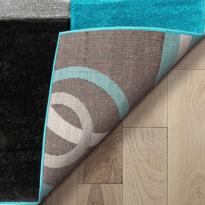 Tapis bleu Shaliya, Rectangle 2 pi x 3 pi