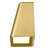 5.5 Inch Brushed Brass LED Wall Sconce-1948761262