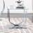 Nyvian Glass Top End Table