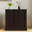 Two-Compartment Tilt-Out Laundry Sorter Cabinet-501404439