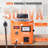 VEVOR 500VA Auto Variable Voltage Transformer, 15.3 Amp, 110V Input 0-130V Output AC Voltag
