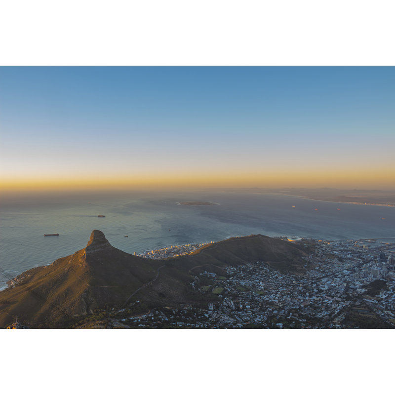 Cotesfield Sunset Over Lion's Head - Wrapped Canvas Print, 51cm H x 76cm W x 3.8cm D