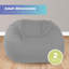 Causeuses douces en coton rembourrées de perles et fauteuils à billes en mousse avec fermeture à glissière facile à remplir-249146356