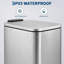 Poubelle de salle de bain 5L / 1,3 Gal avec pédale à fermeture douce, conception mince, seau intérieur amovible pour les petits espaces Chambre-133696440
