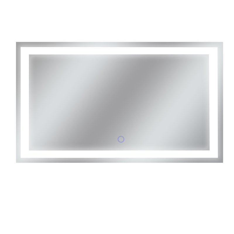 Miroir de salle de bain Edison, l 60 po x H 35 po