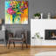 «Bright Bouquet» par Annelein Beukenkamp, art mural en verre acrylique-833812393