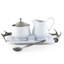 Lodge Stoneware Sugar And Creamer Set