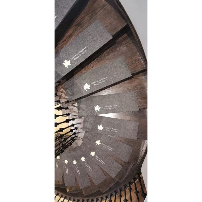 Tapis d'intérieur antidérapant antidérapant - ensemble de 15, gris