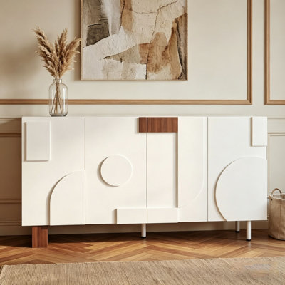 Buffet blanc moderne 62,9 po
