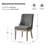 Albertina Farmhouse Solid Wood Dining Chair-250436217-258366637